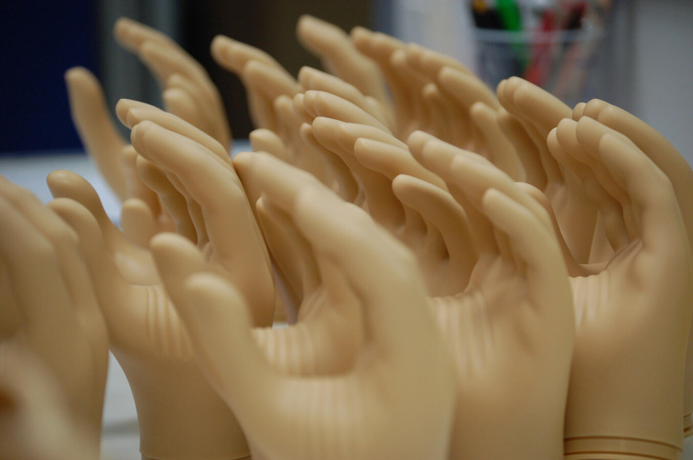 Hand shell production scaleup